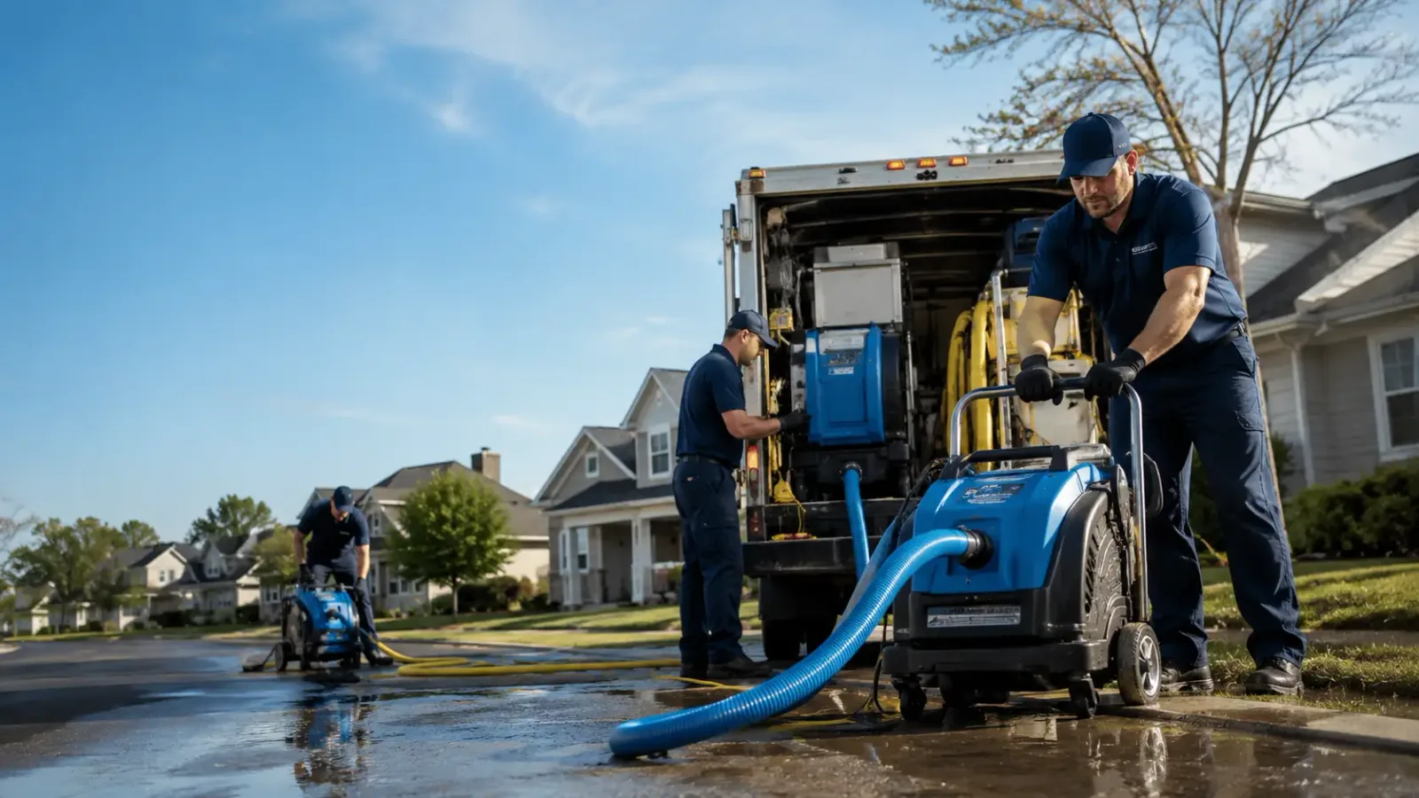 Flood Damage Cleanup in Rombauer, MO